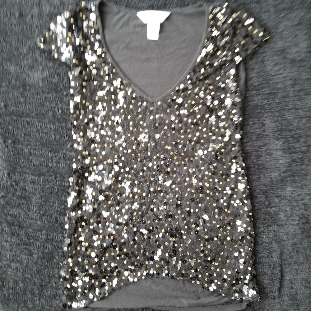 NWOT Victoria Secret  LUDI sequined top